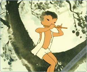 中国优秀动画短片介绍-《牧笛》